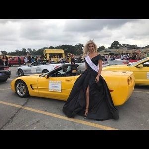 Black Tarik Ediz Ball Gown